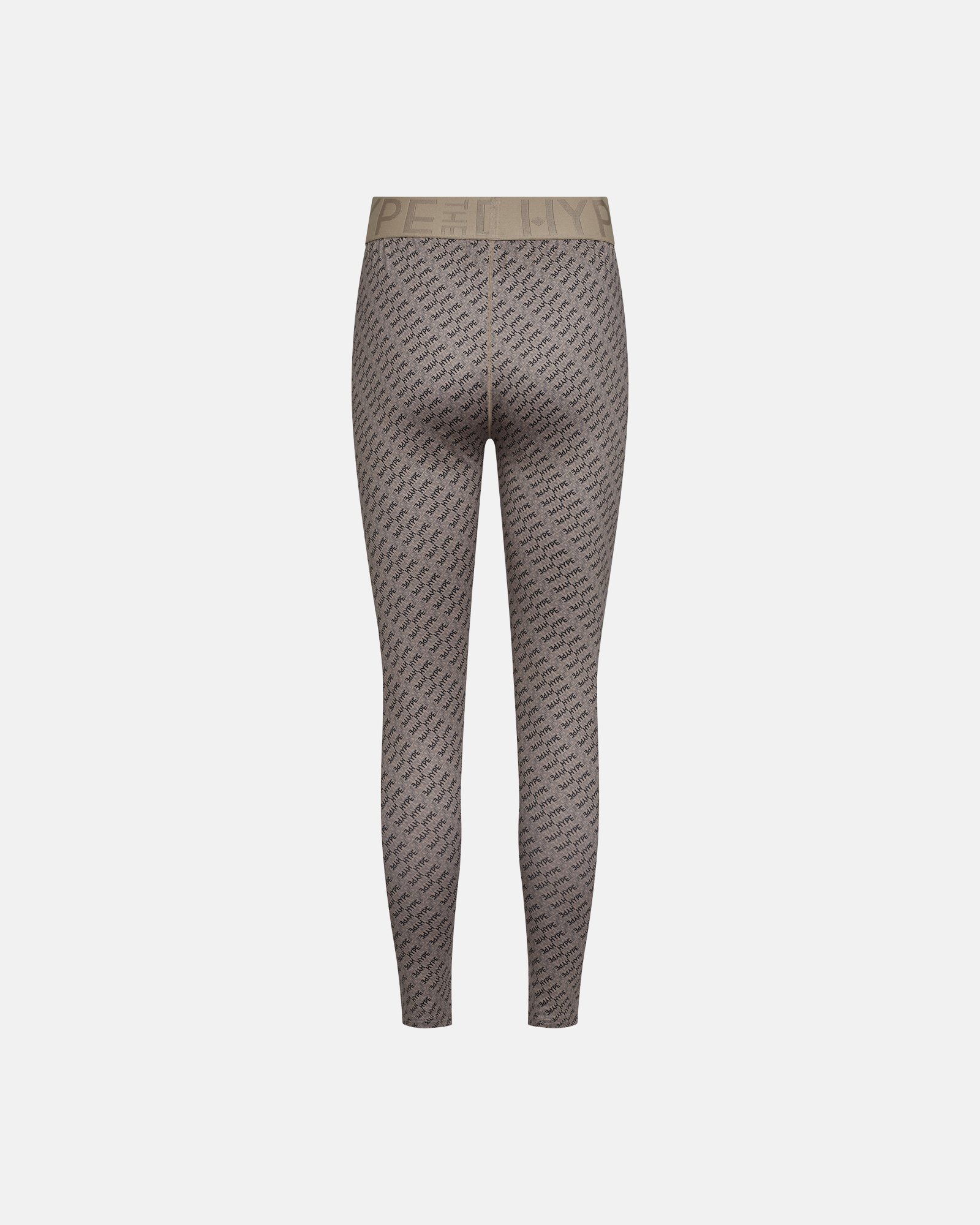 Leggings "Logo" | Polyester | Beige -Hype the Detail Leggings "Logo" | Polyester | Beige -Hype the Detail