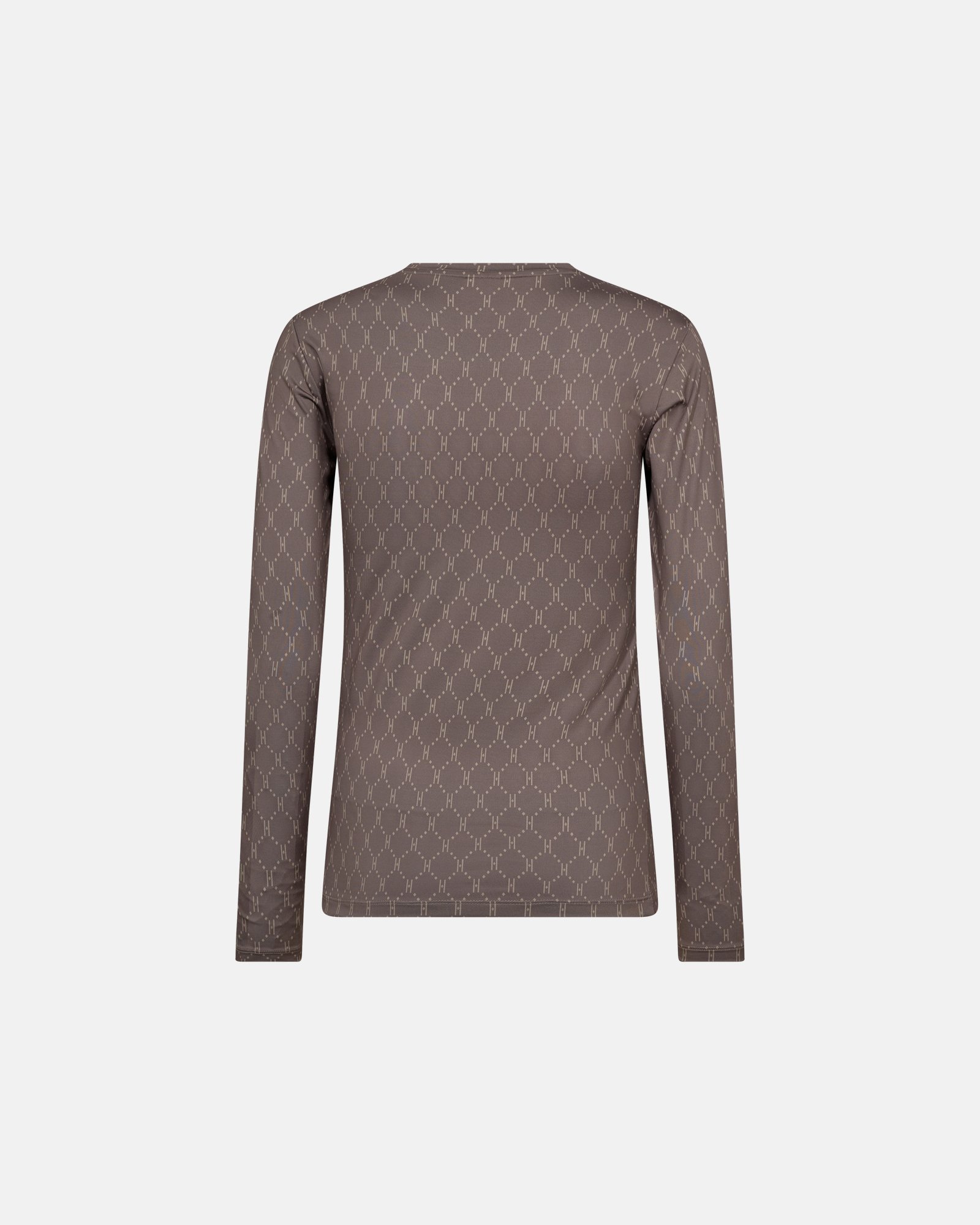 Bluse "Logo" | Polyester | Brun -Hype the Detail Bluse "Logo" | Polyester | Brun -Hype the Detail
