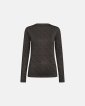 Bluse "Logo" | Polyester | Brun - Hype the Detail