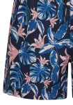 Badeshorts, 100% recycled polyester, Navy print