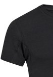 T-shirt "sweat proof" o-neck | Økologisk bambusviskose | Sort -JBS