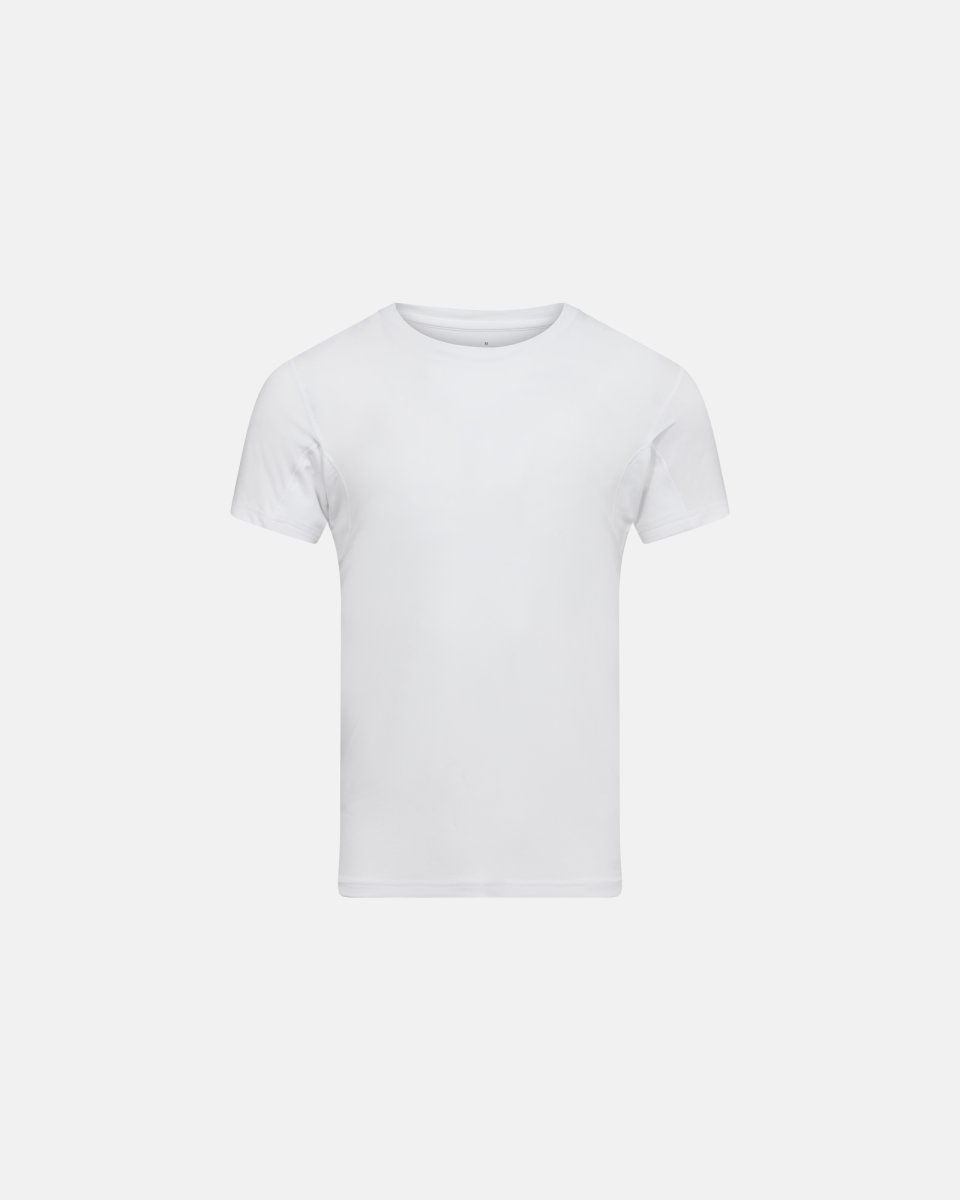 JBS T-shirt "sweatproof" o-neck | Økologisk bambusviskose | Hvid - S