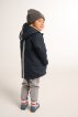 Jakke "Noraino Teddy" | Polyester | Sort - Tumble 'n Dry