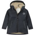 Jakke "Noraino Teddy" | Polyester | Sort -Tumble 'n Dry