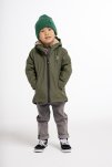 Jakke "Noraino Teddy" | Polyester | Grøn -Tumble 'n Dry