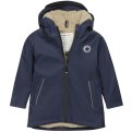 Jakke "Noraino Teddy" | Polyester | Blå -Tumble 'n Dry