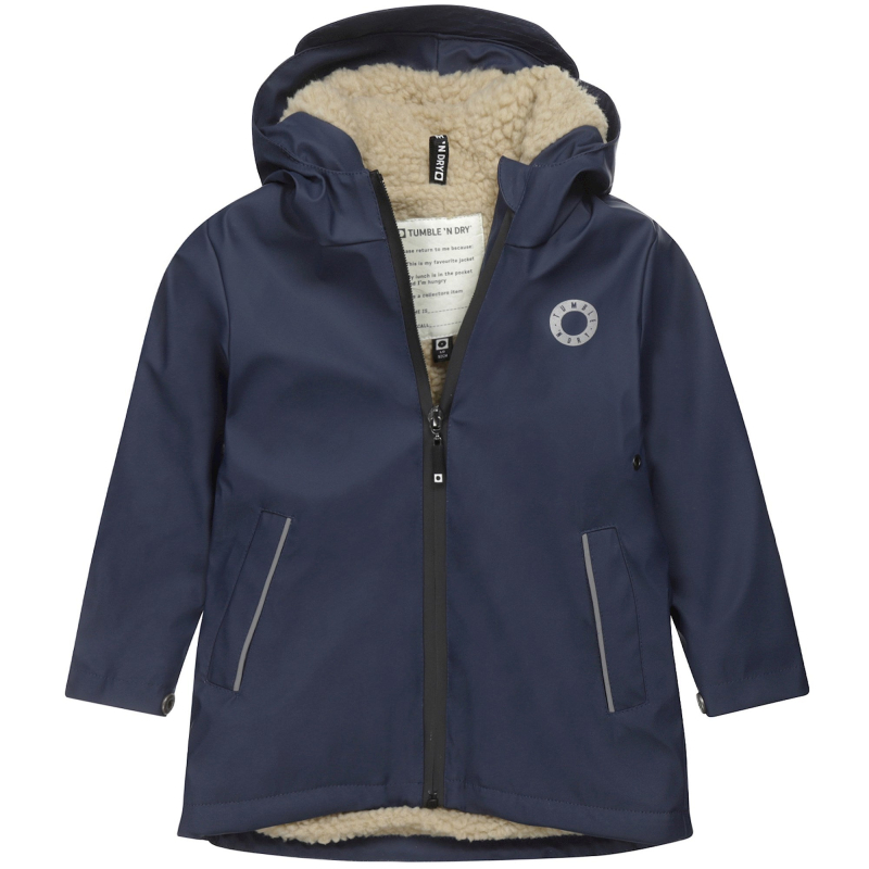 Jakke "noraino Teddy" | Polyester | Blå