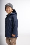 Jakke "Noraino Teddy" | Polyester | Blå -Tumble 'n Dry