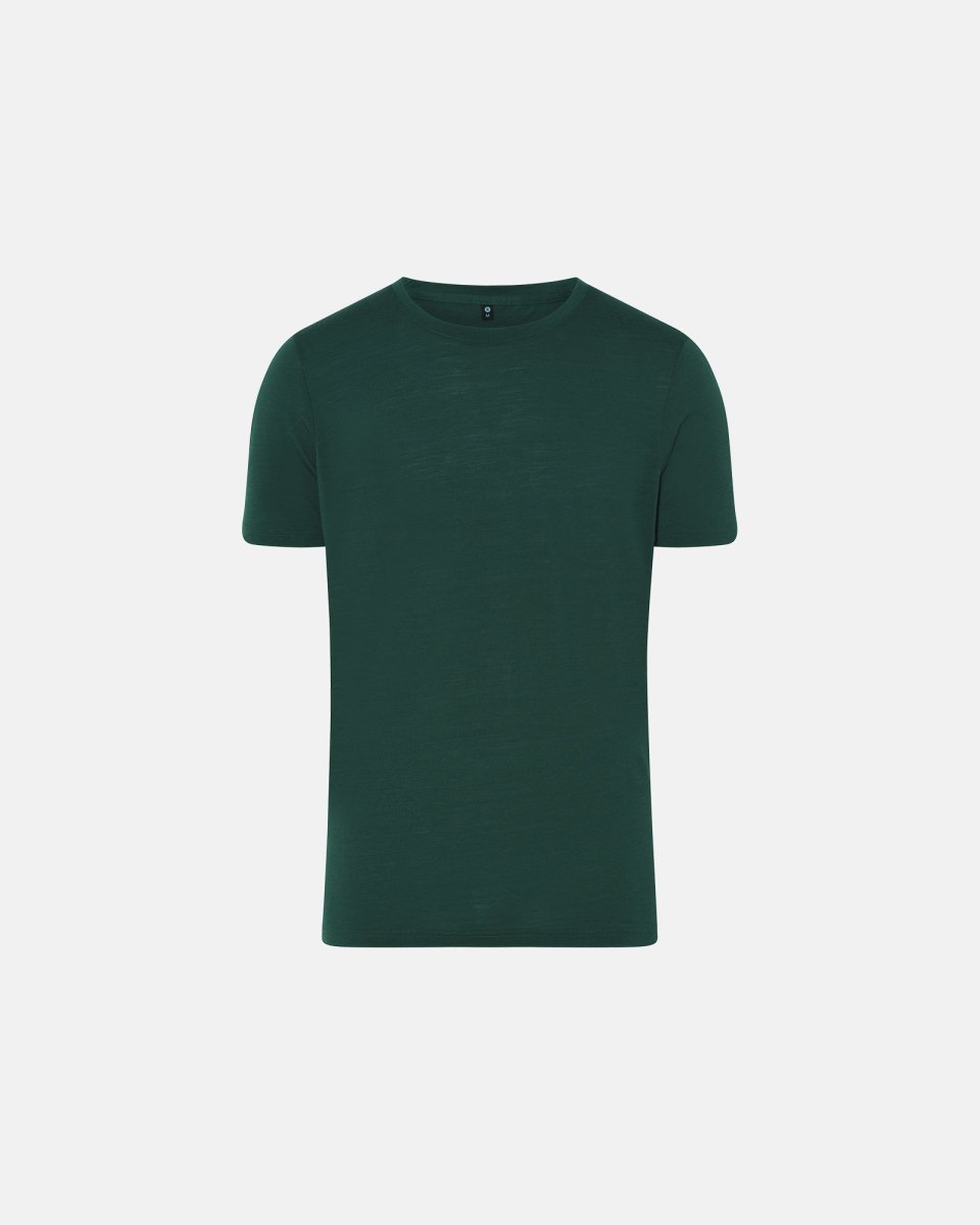 JBS of Denmark Men T-shirt | 100% merino uld | Grøn - S