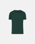 T-shirt, 100% merino uld, Grøn
