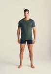 T-shirt, 100% merino uld, Grøn