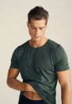 T-shirt, 100% merino uld, Grøn