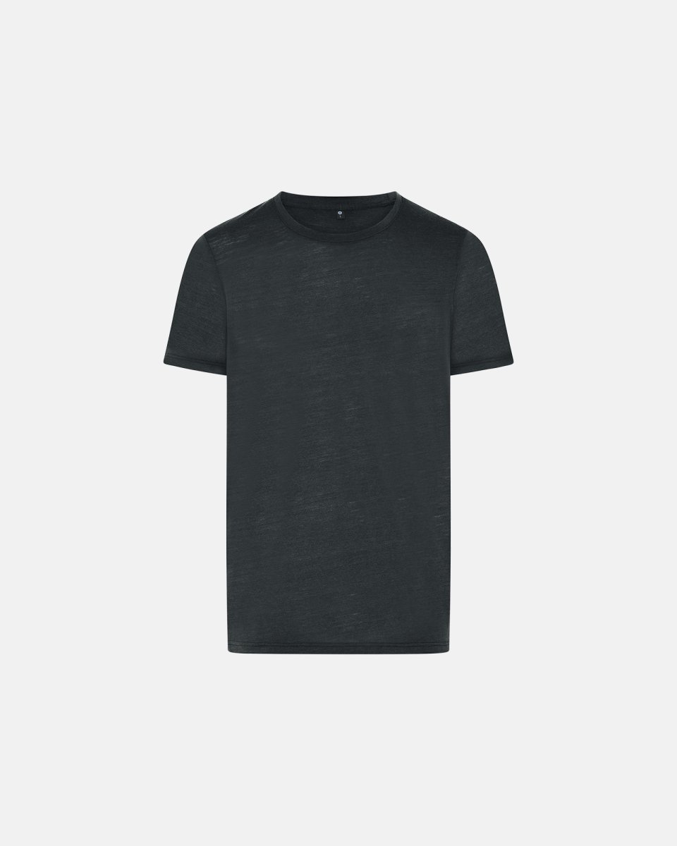 JBS of Denmark Men T-shirt | 100% merino uld | Sort - S
