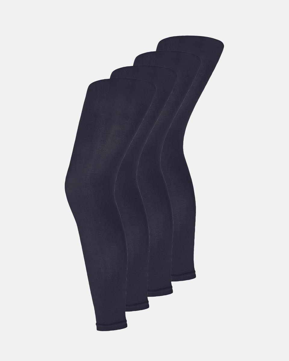 Decoy 3/4 leggings 4-pak | Mikrofiber 60 denier | Blue iris - XL
