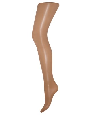 Strømpebukser "Silk look" 5-pak, 20 denier, Karamel