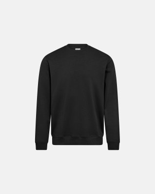 Sweatshirt "o-neck", Bambusviskose, Sort