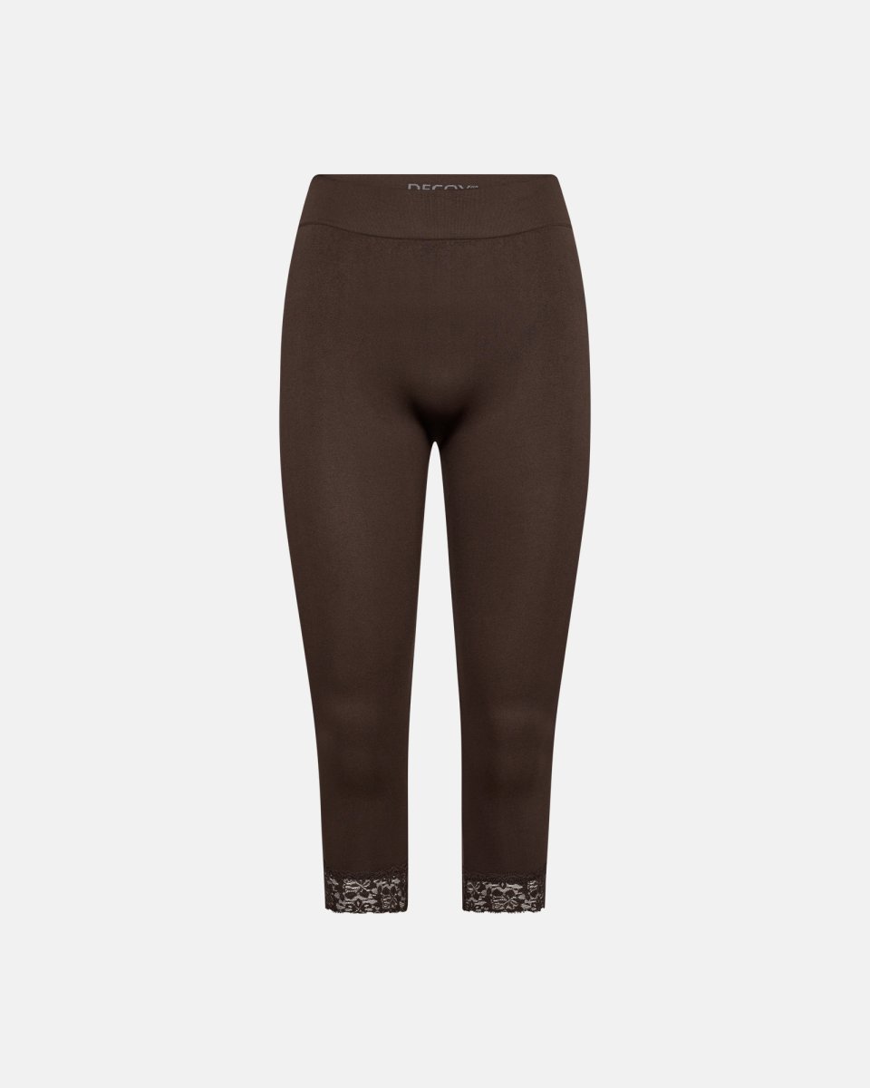 Decoy Capri leggings 'seamless' | Polyamid | Brun - XL
