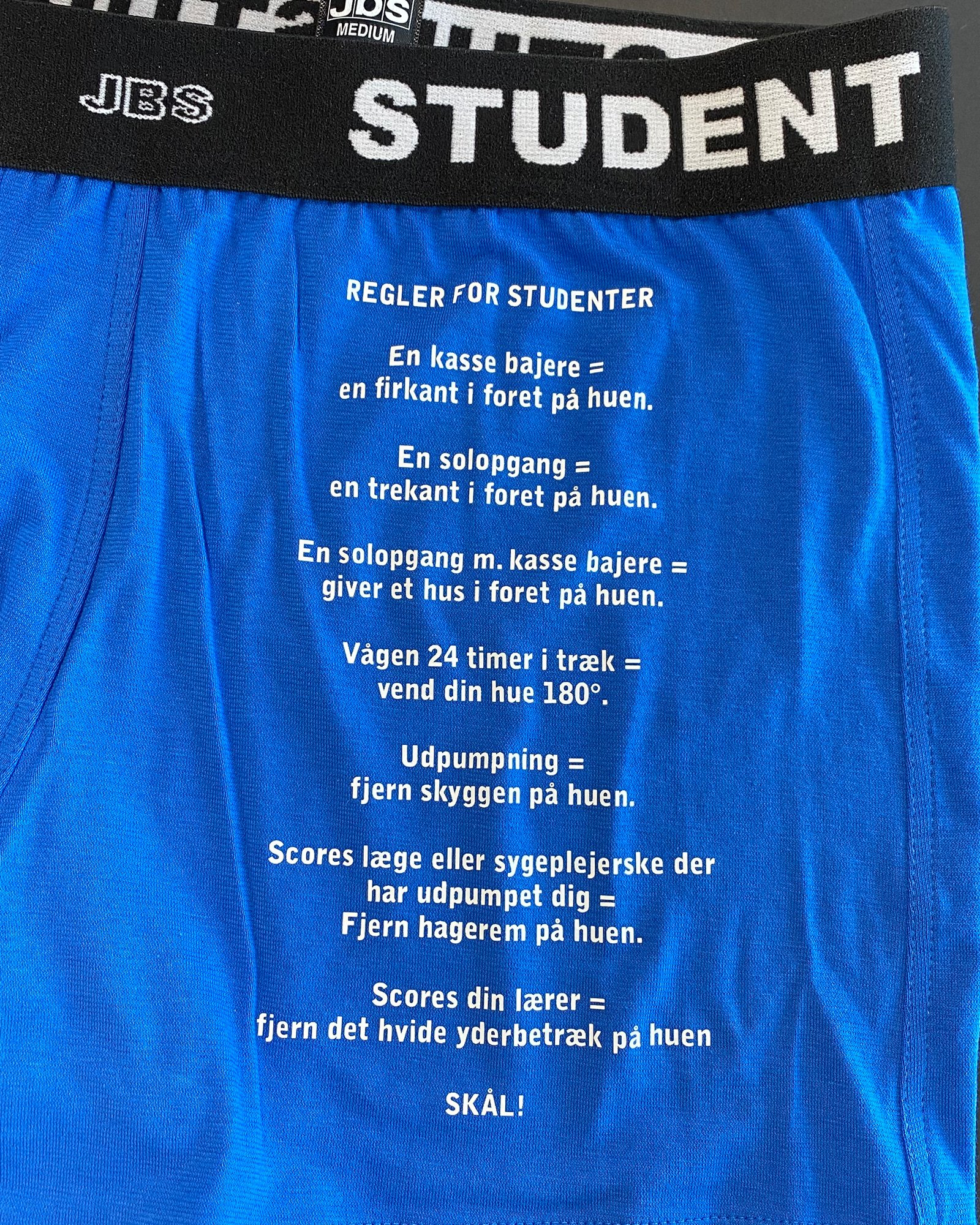 Tights "student" | Bomuld | Blå -JBS Tights "student" | Bomuld | Blå -JBS
