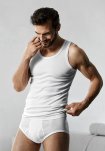 Briefs m. gylp 5-pak, 100% økologisk bomuld, Hvid