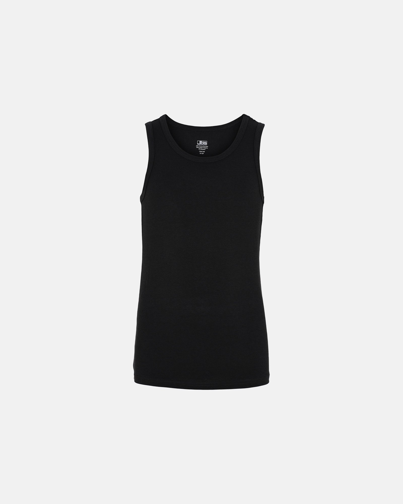 Tanktop "kids" 6-pak | Bambusviskose | Sort -JBS Tanktop "kids" 6-pak | Bambusviskose | Sort -JBS