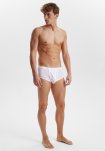 Briefs m. gylp "mesh" 3-pak, 100% bomuld, Hvid