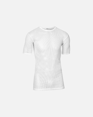 Undertrøje "mesh" 3-pak, 100% bomuld, Hvid