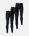 Long johns "original" 3-pak | 100% bomuld | Sort -JBS