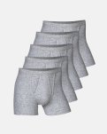 Tights m. gylp 5-pak | 100% bomuld | Grå -JBS
