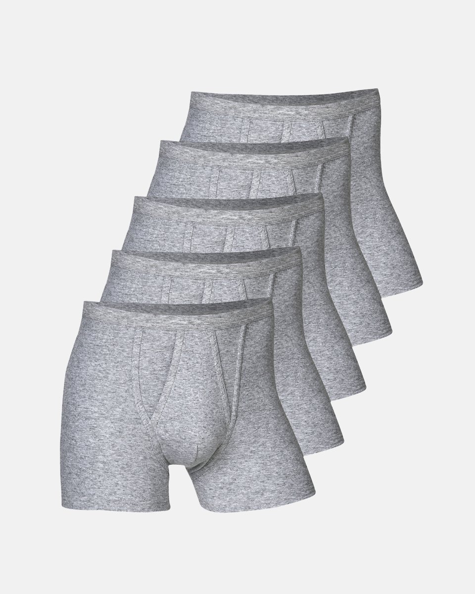 JBS Tights m. gylp 5-pak | 100% bomuld | Grå - S