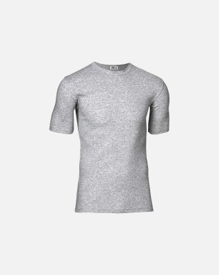 T-shirts "o-neck" 3-pak, 100% bomuld, Grå