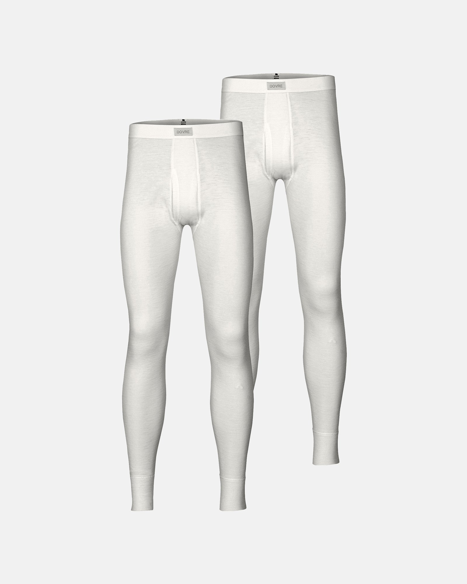 Long johns 2-pak | 100% merino uld | Hvid -Dovre Long johns 2-pak | 100% merino uld | Hvid -Dovre