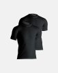T-shirts 2-pak | 100% merino uld | Sort - Dovre