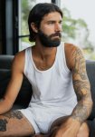Tanktop 3-pak | 100% økologisk bomuld | Hvid -Dovre