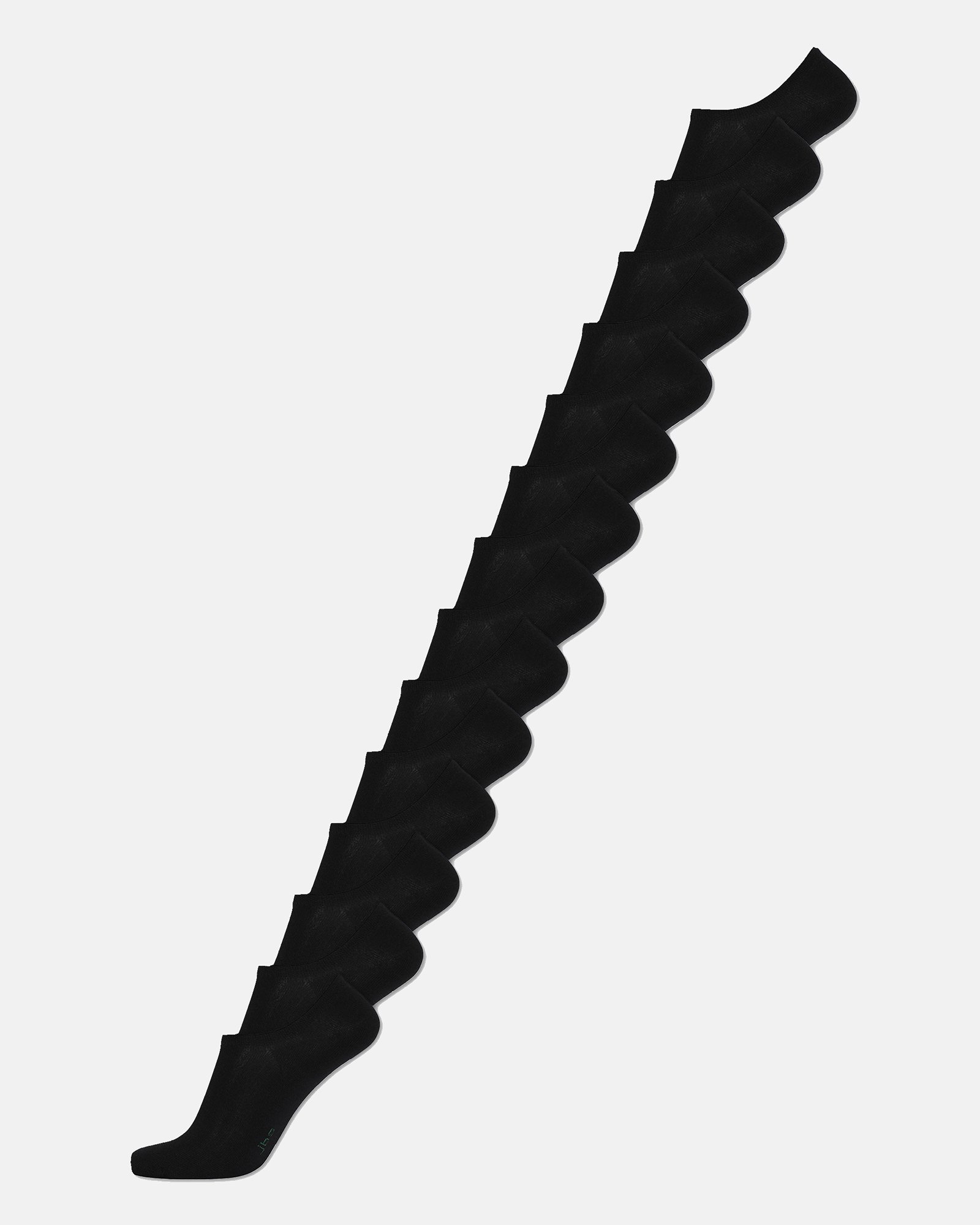 Strømper "no-show" 14-pak | Bambusviskose | Sort -JBS Strømper "no-show" 14-pak | Bambusviskose | Sort -JBS