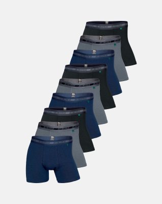 Tights 9-pak, Bambusviskose, Multifarvet