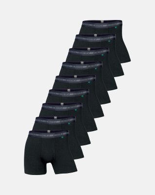Tights 9-pak, Bambusviskose, Sort