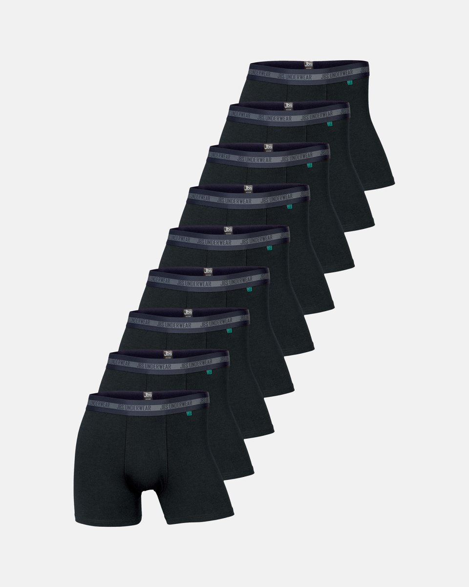 JBS Tights 9-pak | Bambusviskose | Sort - S