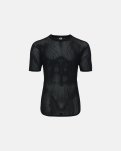 T-shirt "mesh" 3-pak | 100% merino uld | Sort -Dovre