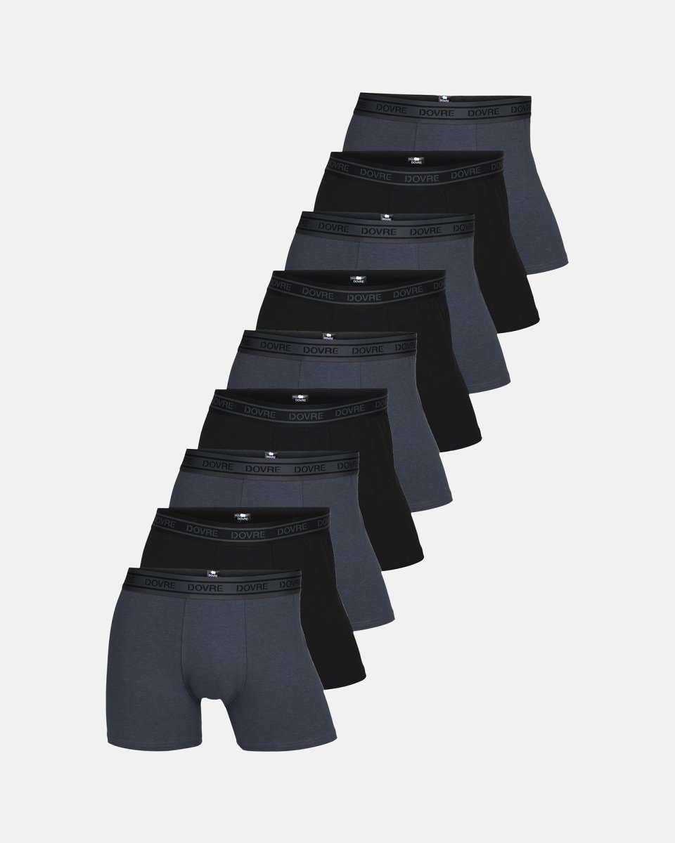 Dovre Tights 9-pak | Bambusviskose | Grå - S