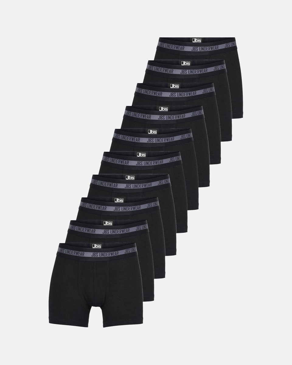 JBS Tights "kids" 10-pak | Bambusviskose | Sort - 7/8
