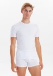 Undertrøje "o-neck" 6-pak, Bambusviskose, Hvid