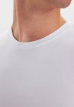 Undertrøje "o-neck" 6-pak, Bambusviskose, Hvid