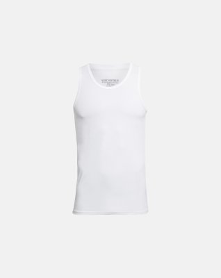 Tanktop 6-pak, Bambusviskose, Hvid