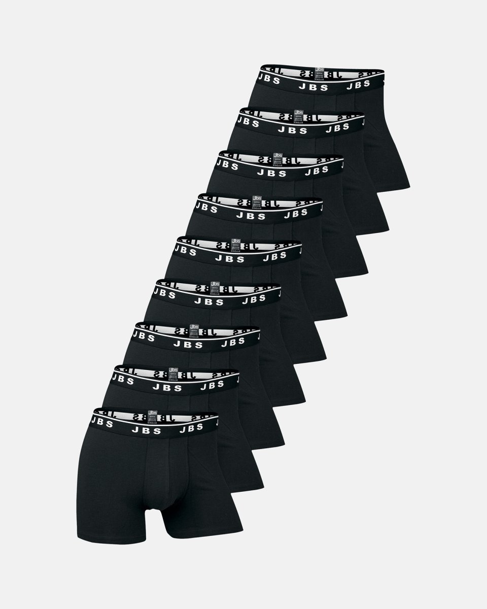 JBS Tights 9-pak | Økologisk bomuld | Sort - S