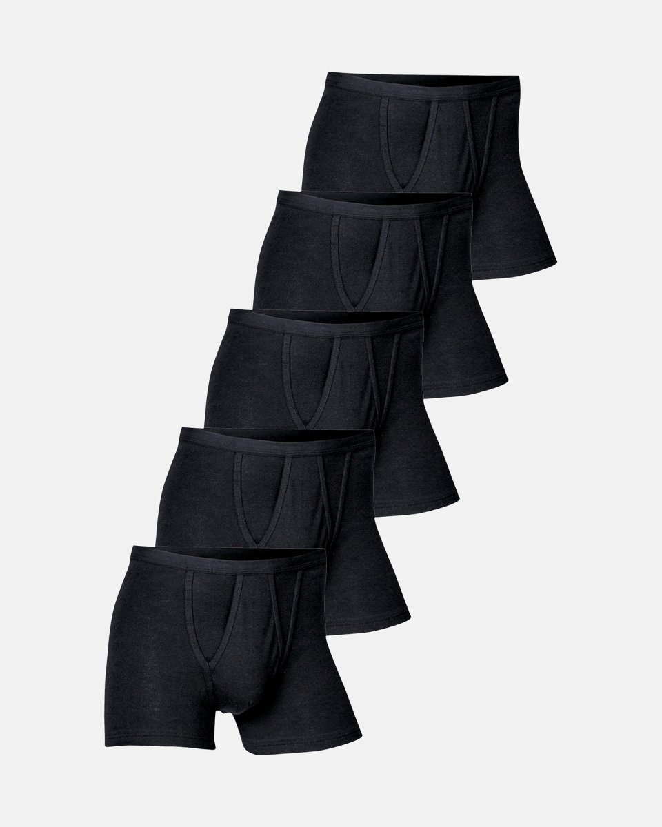 JBS Tights m. gylp 5-pak | 100% bomuld | sort - S