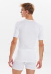 T-shirts "v-neck" 3-pak, 100% bomuld, Hvid
