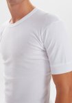 T-shirts "o-neck" 3-pak, 100% bomuld, Hvid