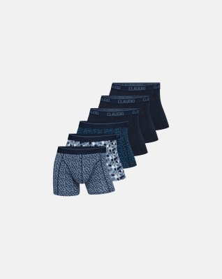 Tights 6-pak, Bomuld, Multifarvet