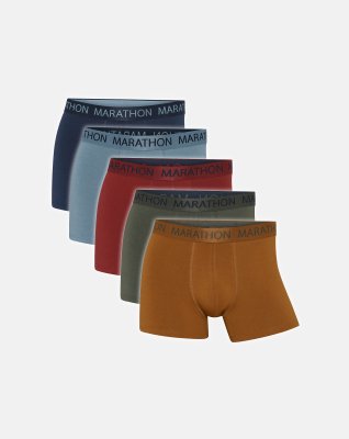 Tights 5-pak, Bambusviskose, Multifarvet