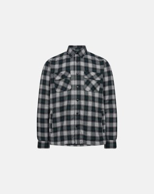 Jakke "Flannel", Polyester, Grøn